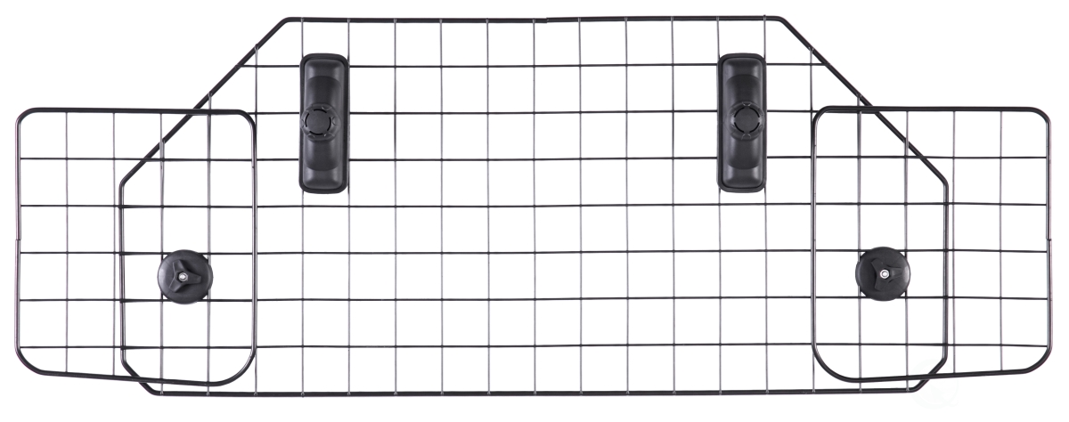 Picture of PawsMark QI003586 16.25 x 47 in. Adjustable Pet Barrier Gate Divider for Dogs & Pets&#44; Black - Large