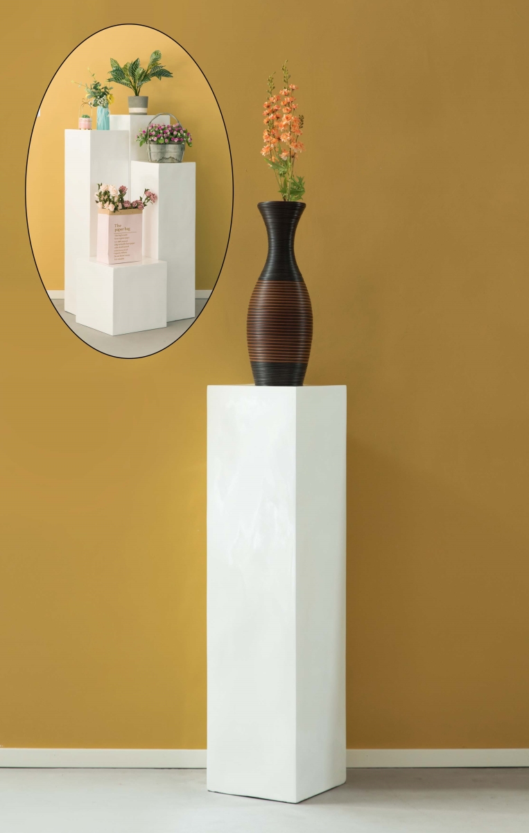Display Cube Decorative Pillar Column Flower Stand Wedding Pedestal - 13' W x 51.2' H