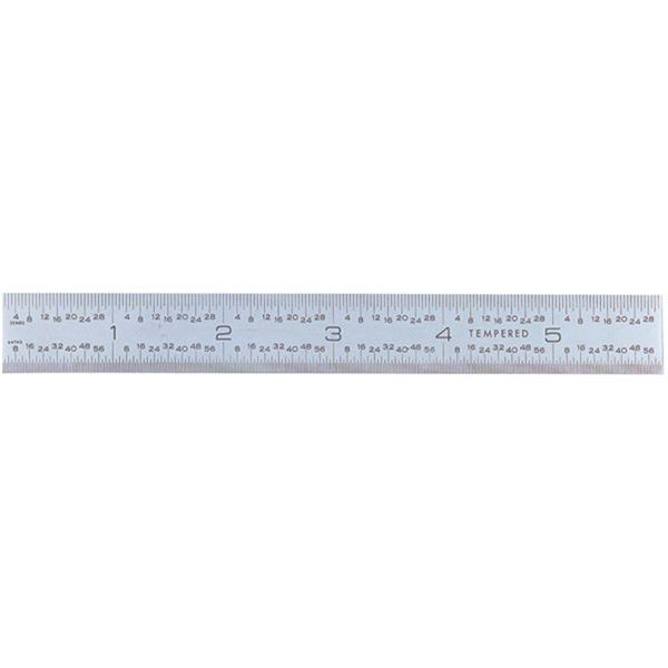 Picture of Brown & Sharpe 599-323-1205 12 in. Flexible Chrome Rule