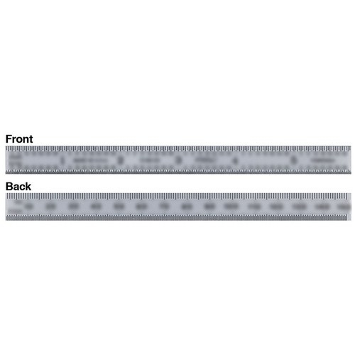 1.05 x 300 mm Flex Metric Series Steel Rule