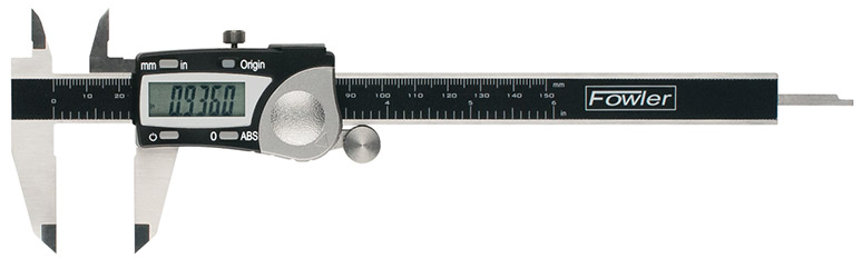 Picture of Fowler 54-100-000-2 6 in. Ceramic Sensor Economy Digital Caliper Absolute Scale