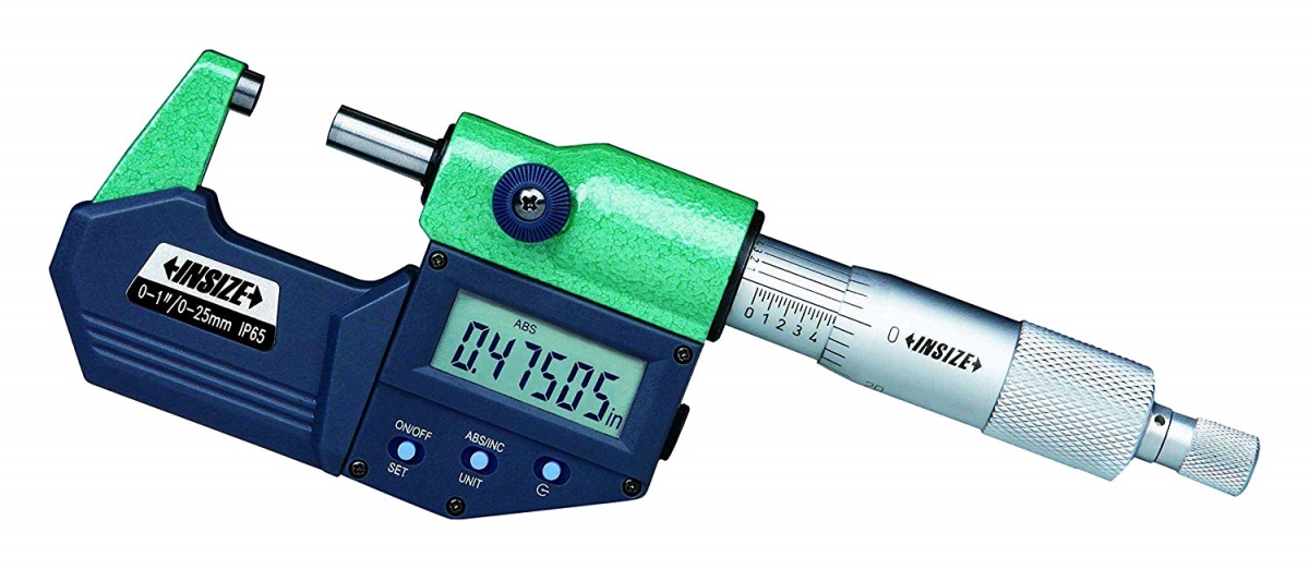 3 in. Electronic Outside Micrometer Without 3 in. Output