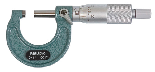 0-1 in. Outside Mechanical Micrometer with Ratchet Stop -  BeautyBlade, BE1616326