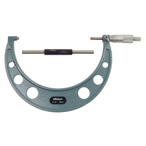 10-11 in. Mechanical Micrometer with Ratchet Stop Standard