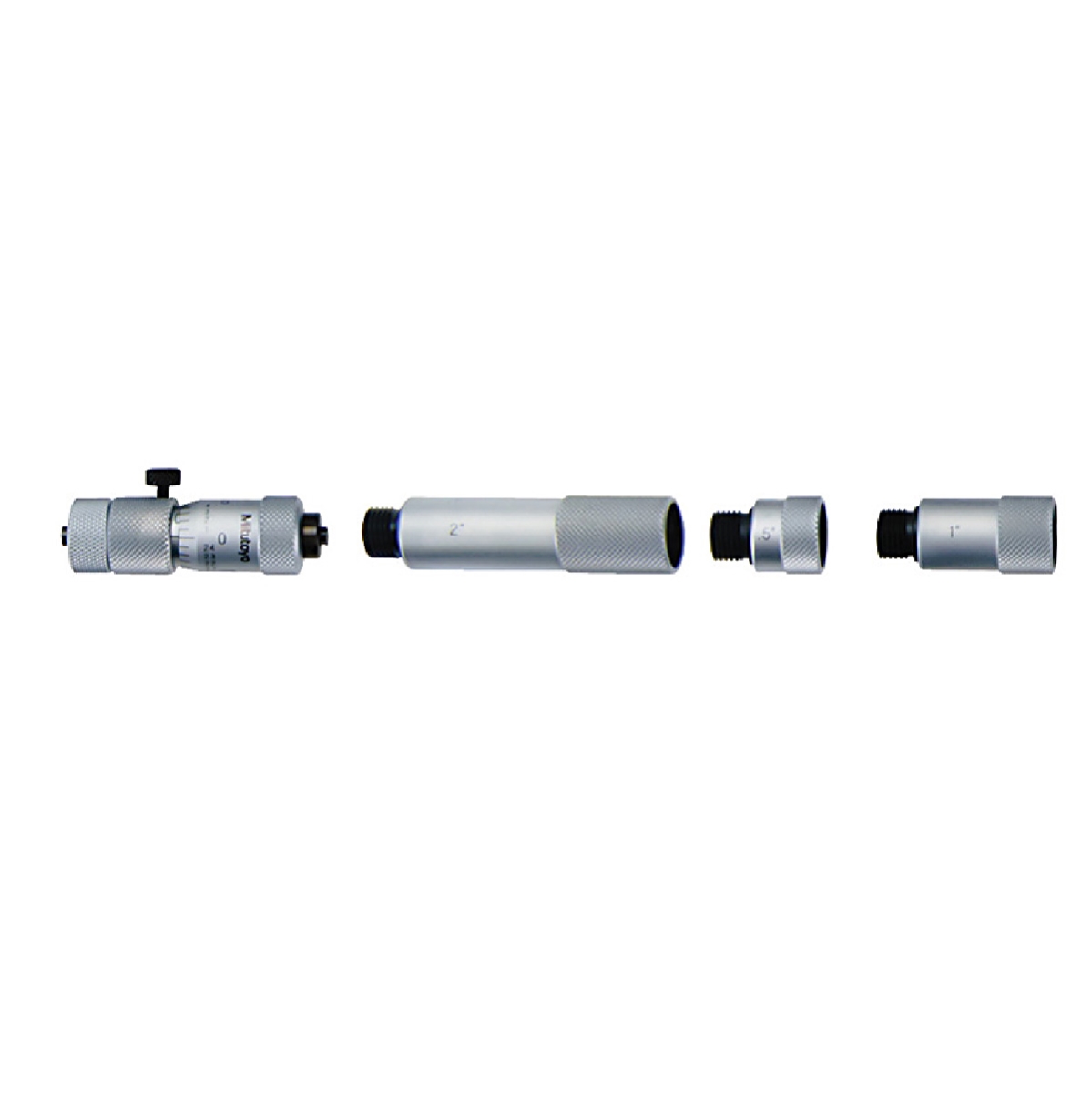 2-6 in. Tubular Inside Micrometer with 0.001 ft. I.M. Extension Rod