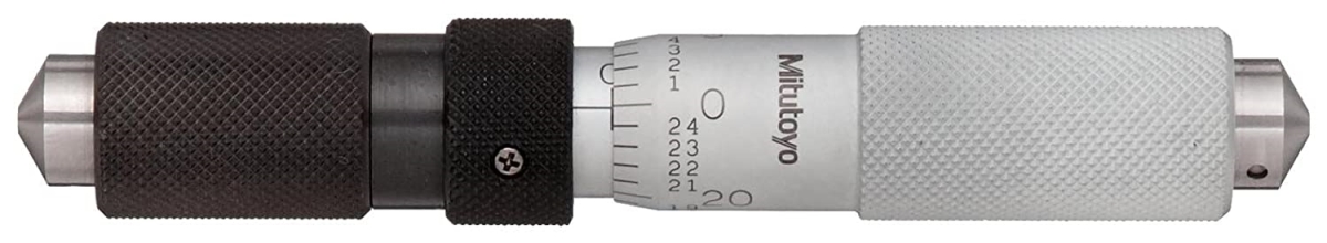 1 in. Tubular Vernier Inner Micrometer with Tube Extension