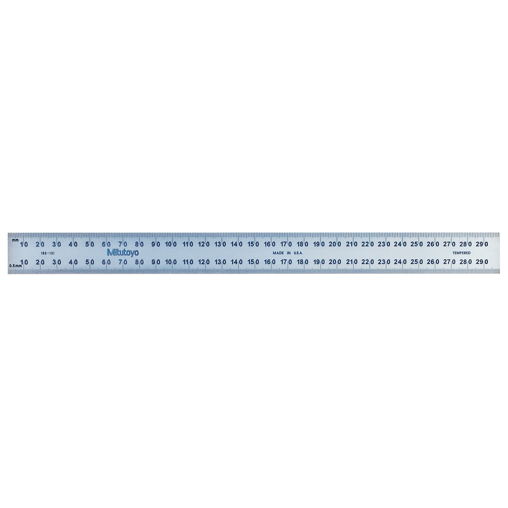 182-131 300 mm Steel Rule