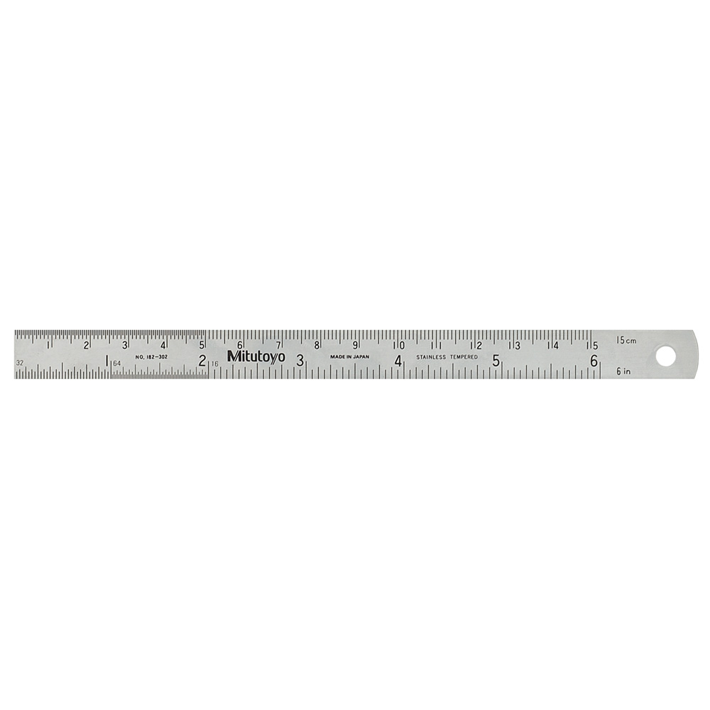 6 in. 5R Series Steel Rule
