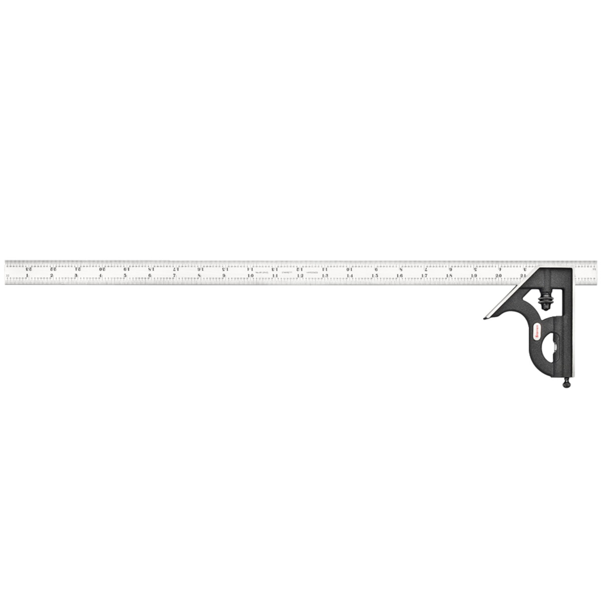 11H-24-4R 4 in. Combination Square with Square Head