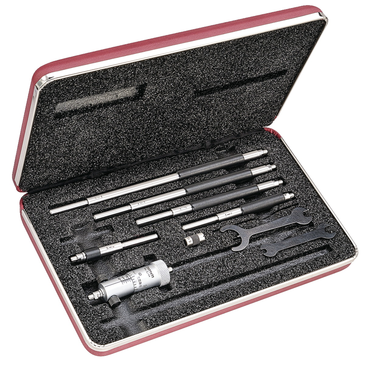 124AZ 2-8 in. Solid -Rod Inside Micrometer Set