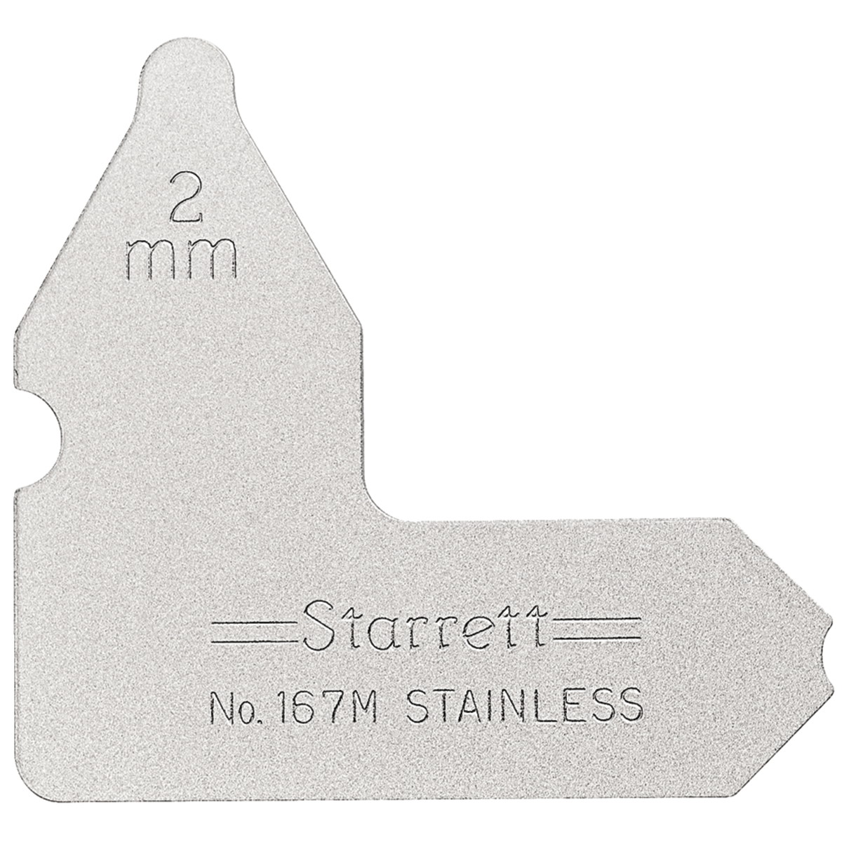 167M-2 2 mm Individual Radius Gage