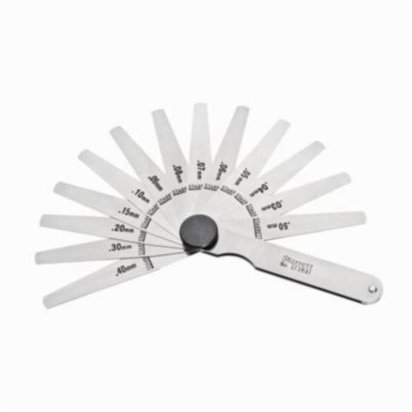0.03-0.50 mm Metric Thickness Gage Set - 13 Piece