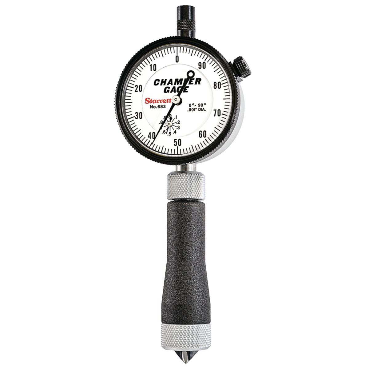 0-0.5 in. 0-90 deg Internal Chamfer Gage
