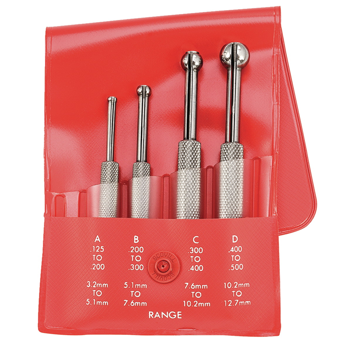 S829EZ A-B-C-D Small Hole Gage - Set