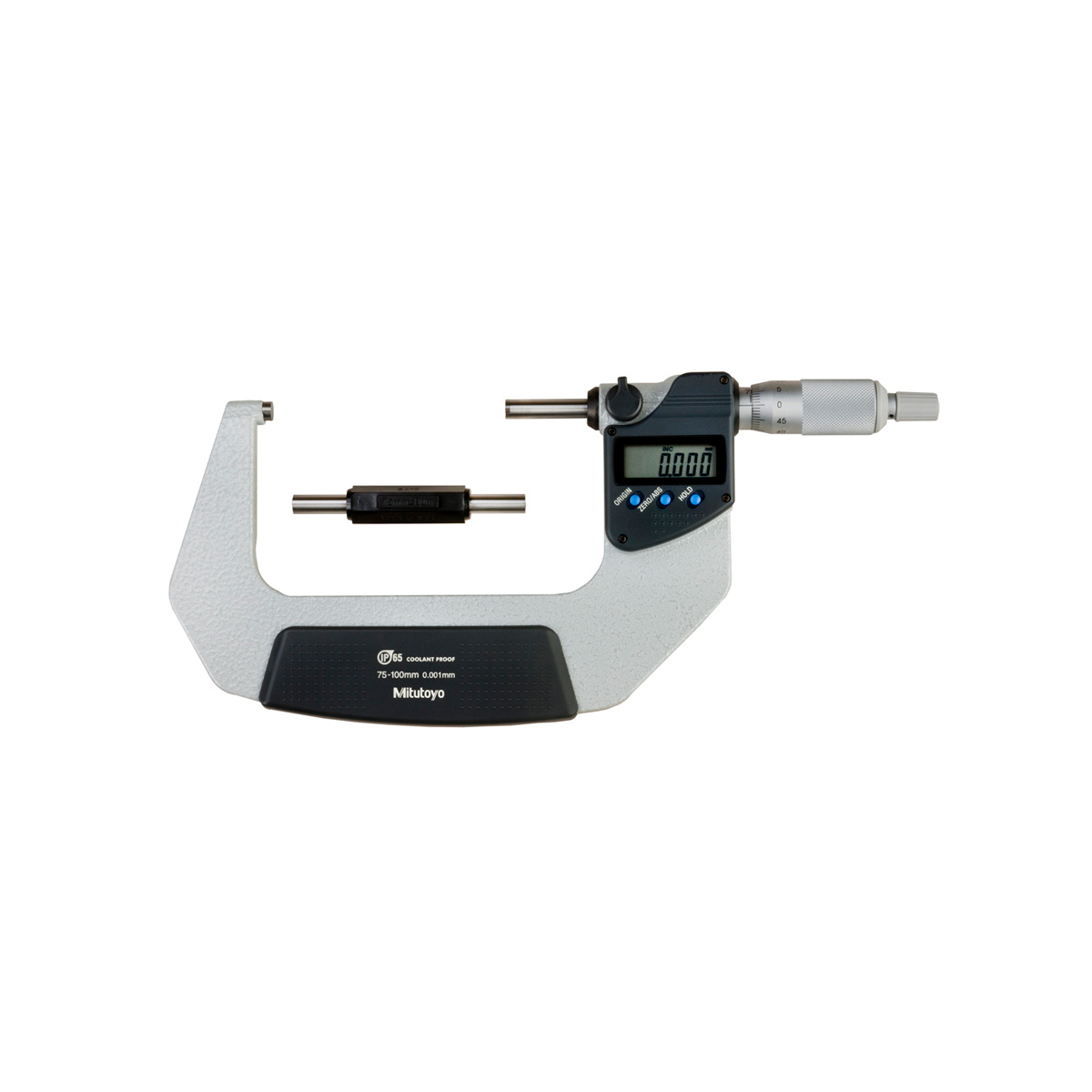 75-100 mm Digimatic Micrometer with IP65 Ratchet Stop No SPC Output
