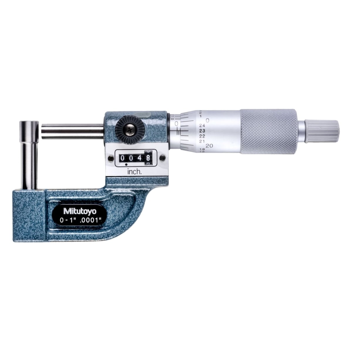 Counter Micrometer Tube - Silver - 1 in.