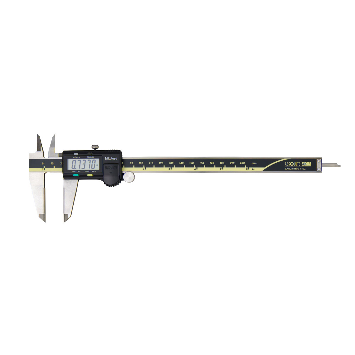 Picture of Mitutoyo 500-163-30 0-8 in. Digimatic AOS Absolute Caliper with Range Outdoor Jaw