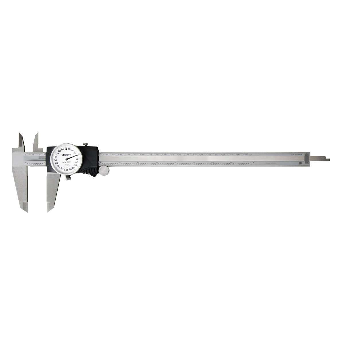Picture of Mitutoyo 505-749 0-12 in. Dial Caliper with 0.2 in. Range Revolution