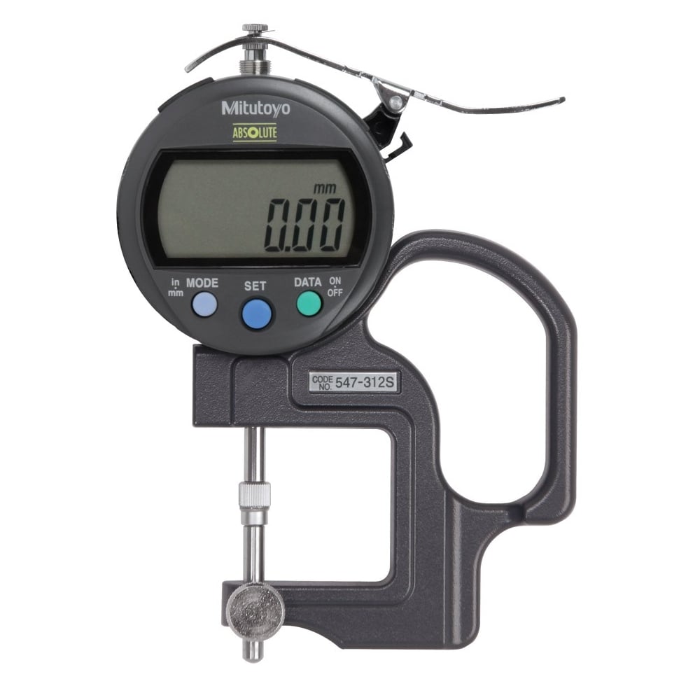 0.47 in. Digimatic Thickness Gage with SPC Output
