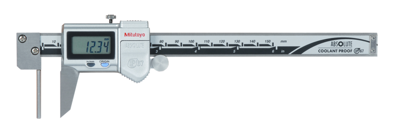 6 in. Digimatic Tube Caliper with IP67 SPC Output