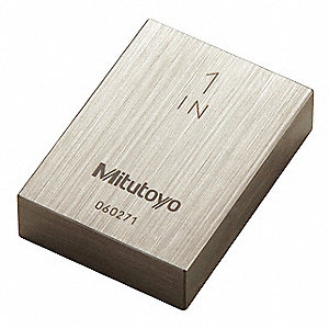 611201-541 1 in. Rectangular Steel AS-1 Gage Block
