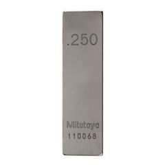 611212-531 0.25 in. Rectangular Steel ASME Grade 0 Gage Block