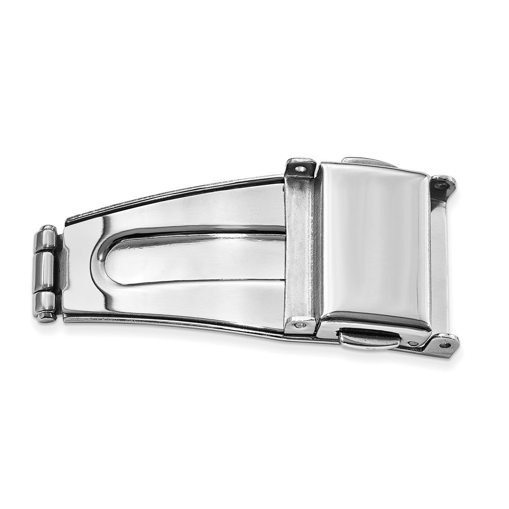 Picture of Finest Gold 26 mm Stainless Steel Double Press Tri-fold Deployment Clasp
