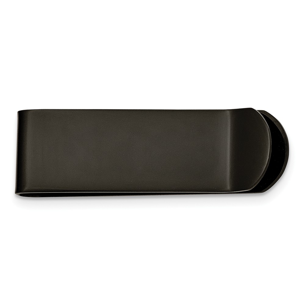 Picture of Chisel SRM114 Stainless Steel Brushed Black IP-Plated Money Clip
