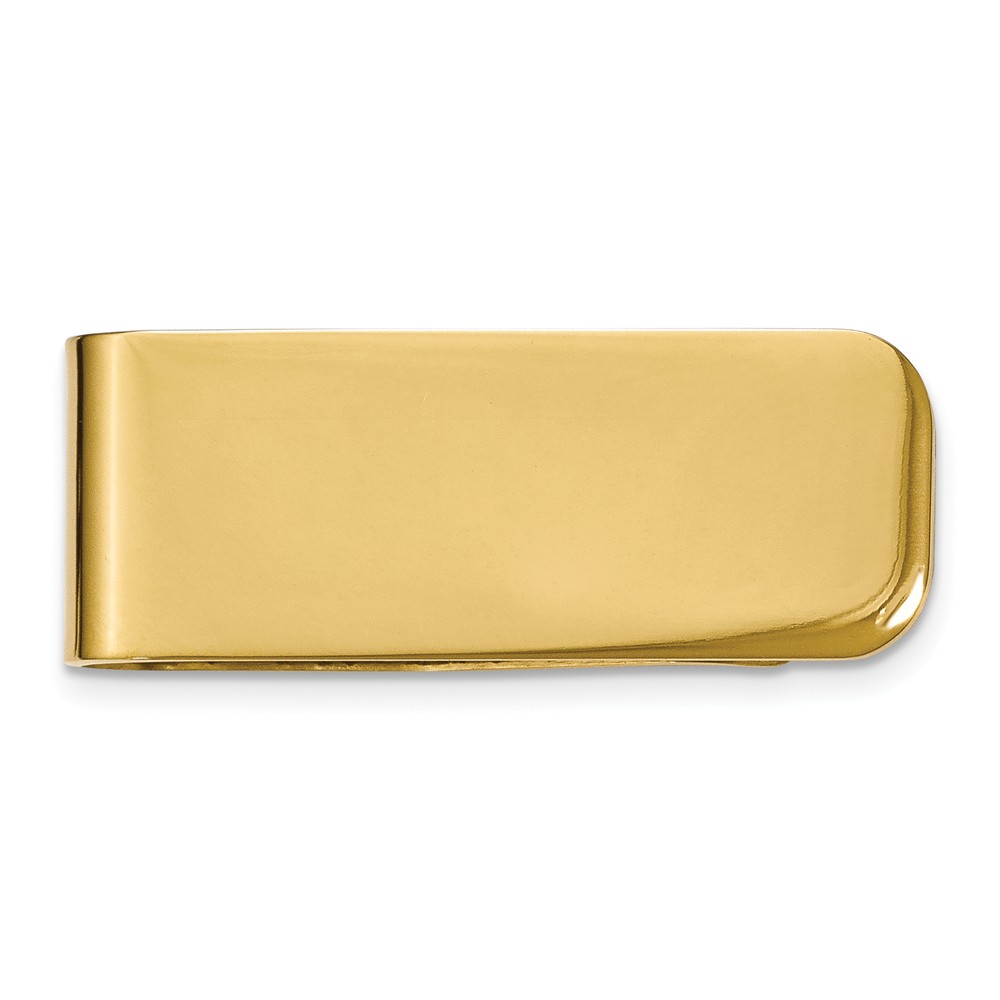 Picture of Chisel SRM116 Stainless Steel Polished Yellow IP-Plated Money Clip