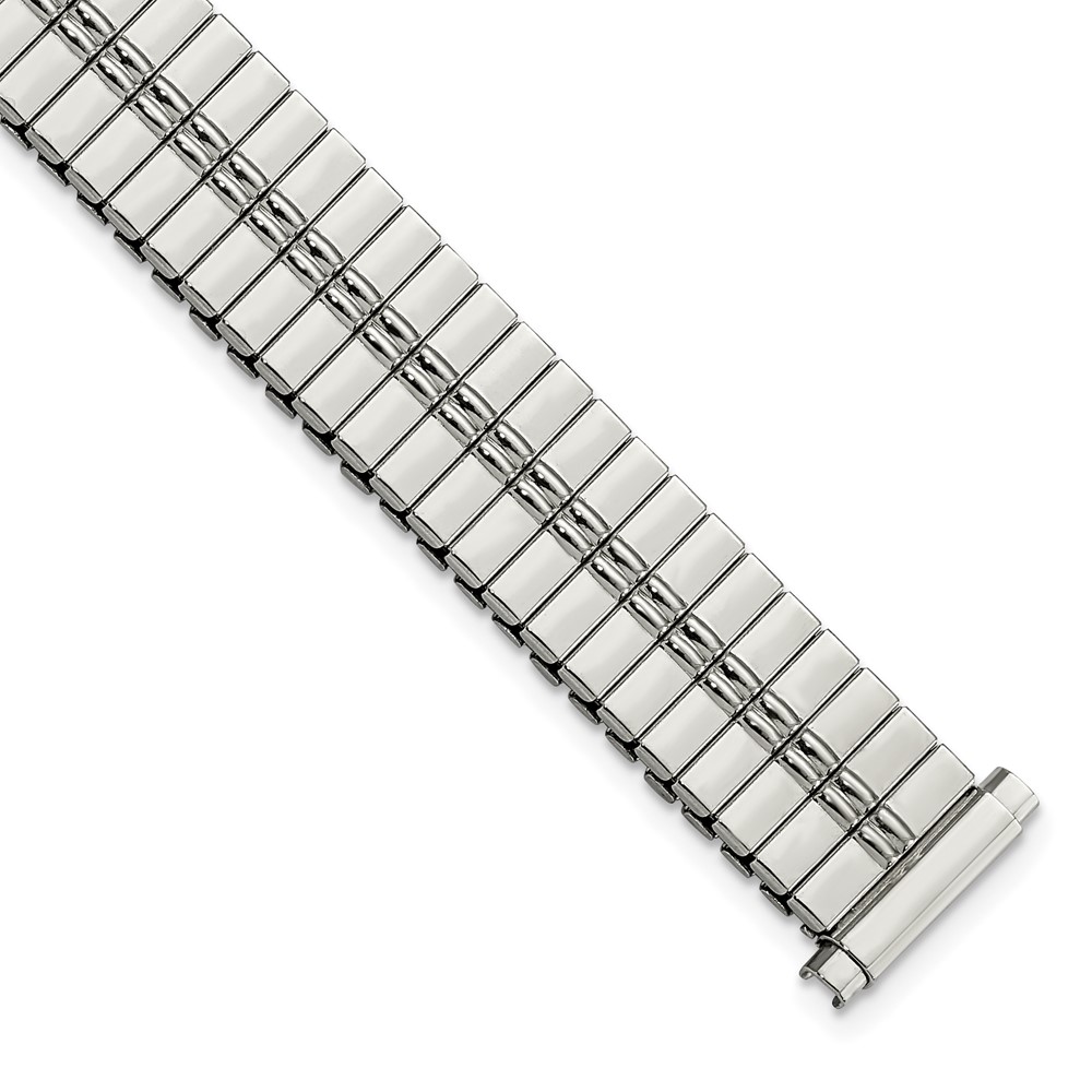 Picture of Quality Gold BA527 Gilden Ladies Ex-Long 11-15 mm Stainless Steel Expansion Watch Band