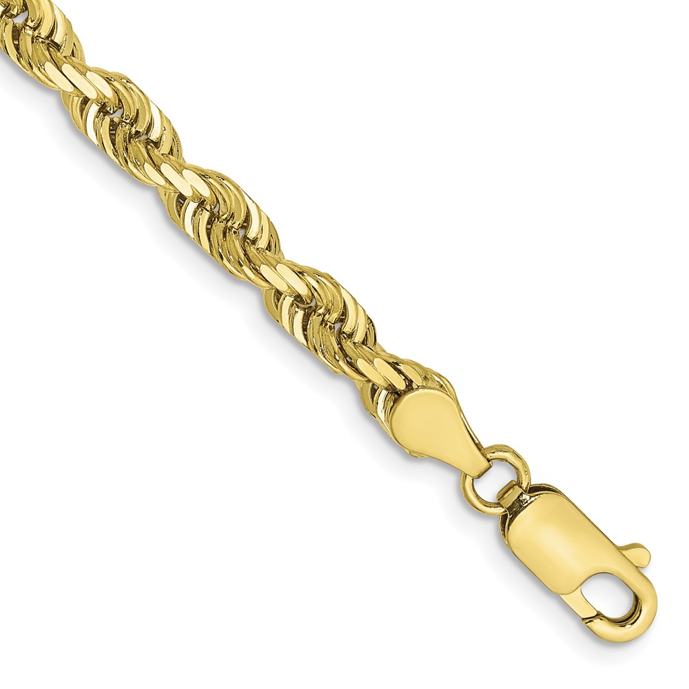 Picture of Finest Gold 10K 4.5 mm D-C Quadruple Rope Chain