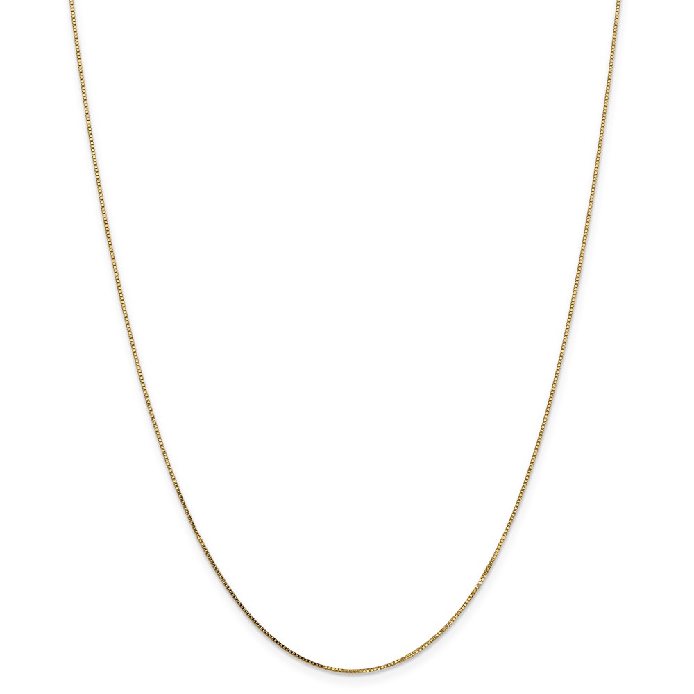 Picture of Finest Gold 0.7 mm x 18 in. 14K Yellow Gold Box Chain