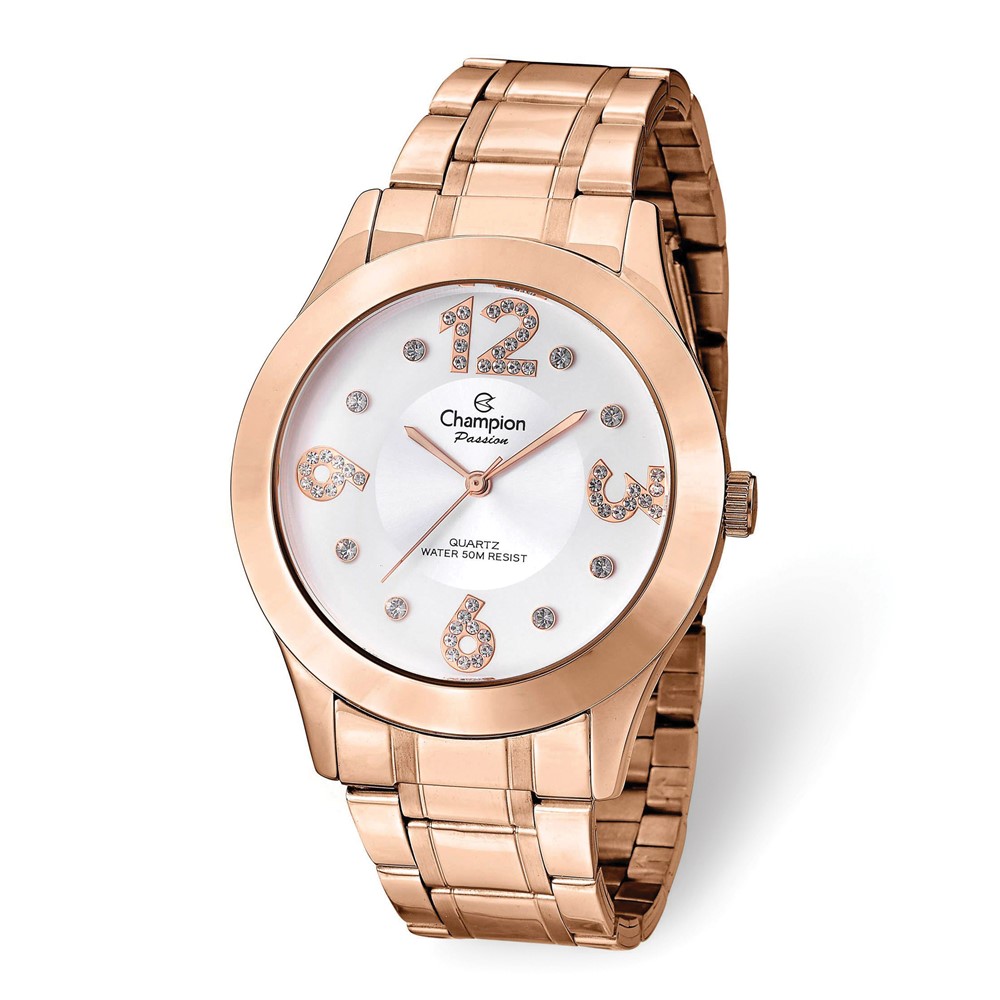 Picture of Finest Gold Champion Rose-Tone Round Dial Watch