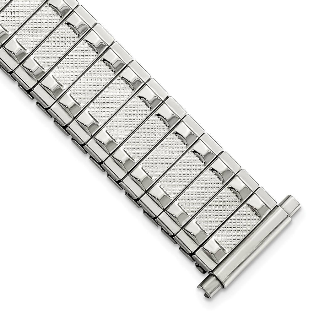 Picture of Quality Gold BA526 Gilden Long 15-20 mm Stainless Steel Expansion Watch Band