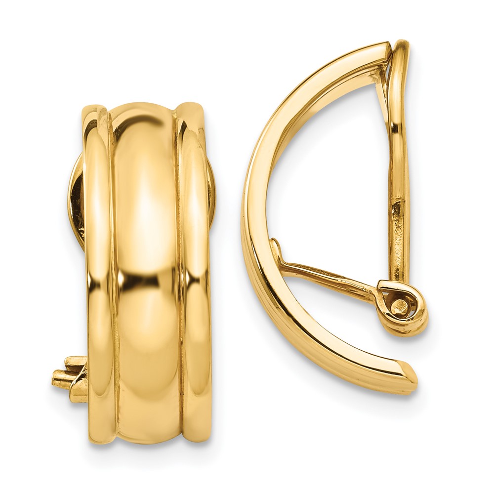 Picture of Finest Gold 14K Fancy Non-Pierced Earrings