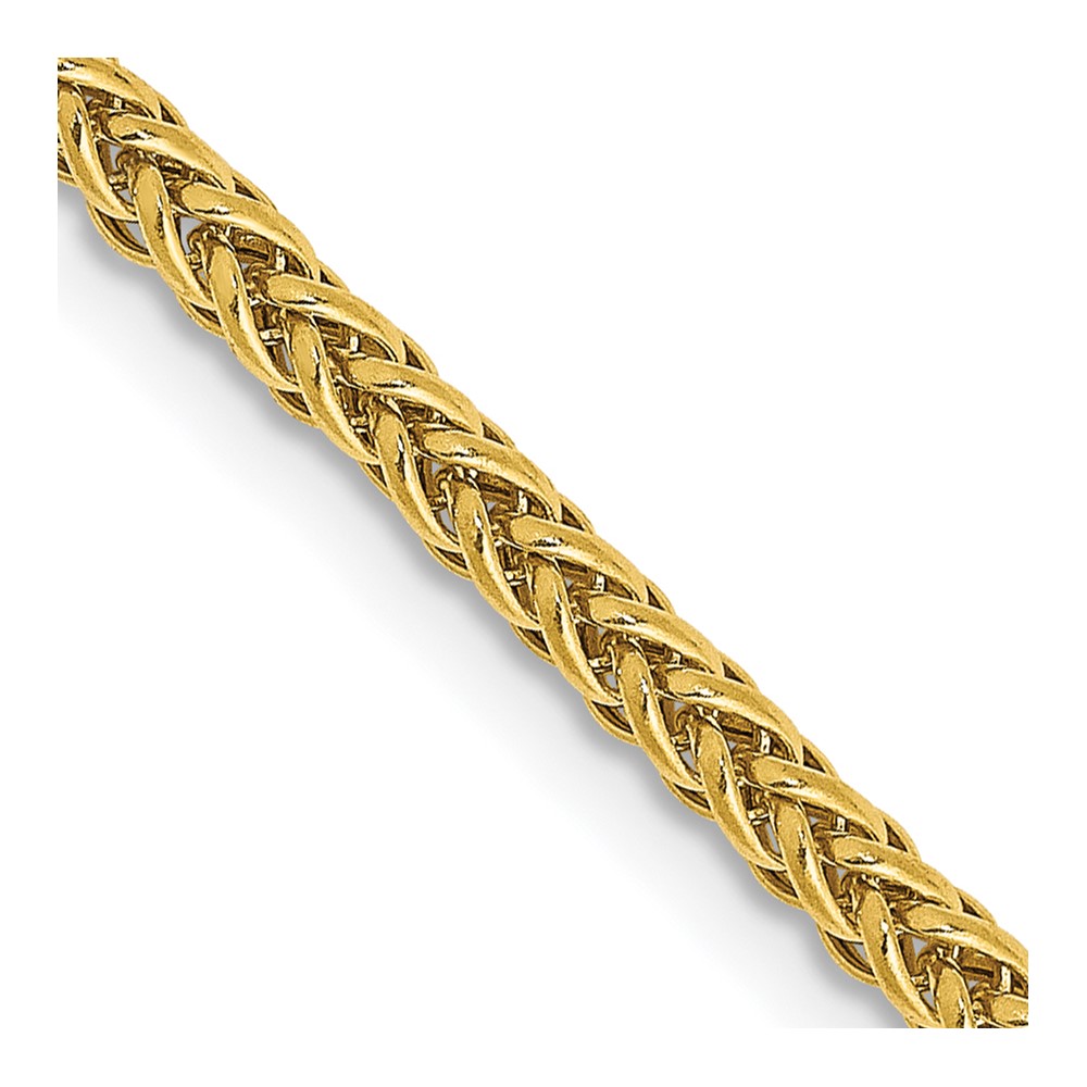 Picture of Finest Gold 2.35 mm 14K Semi-Solid 3-Wire Wheat Chain