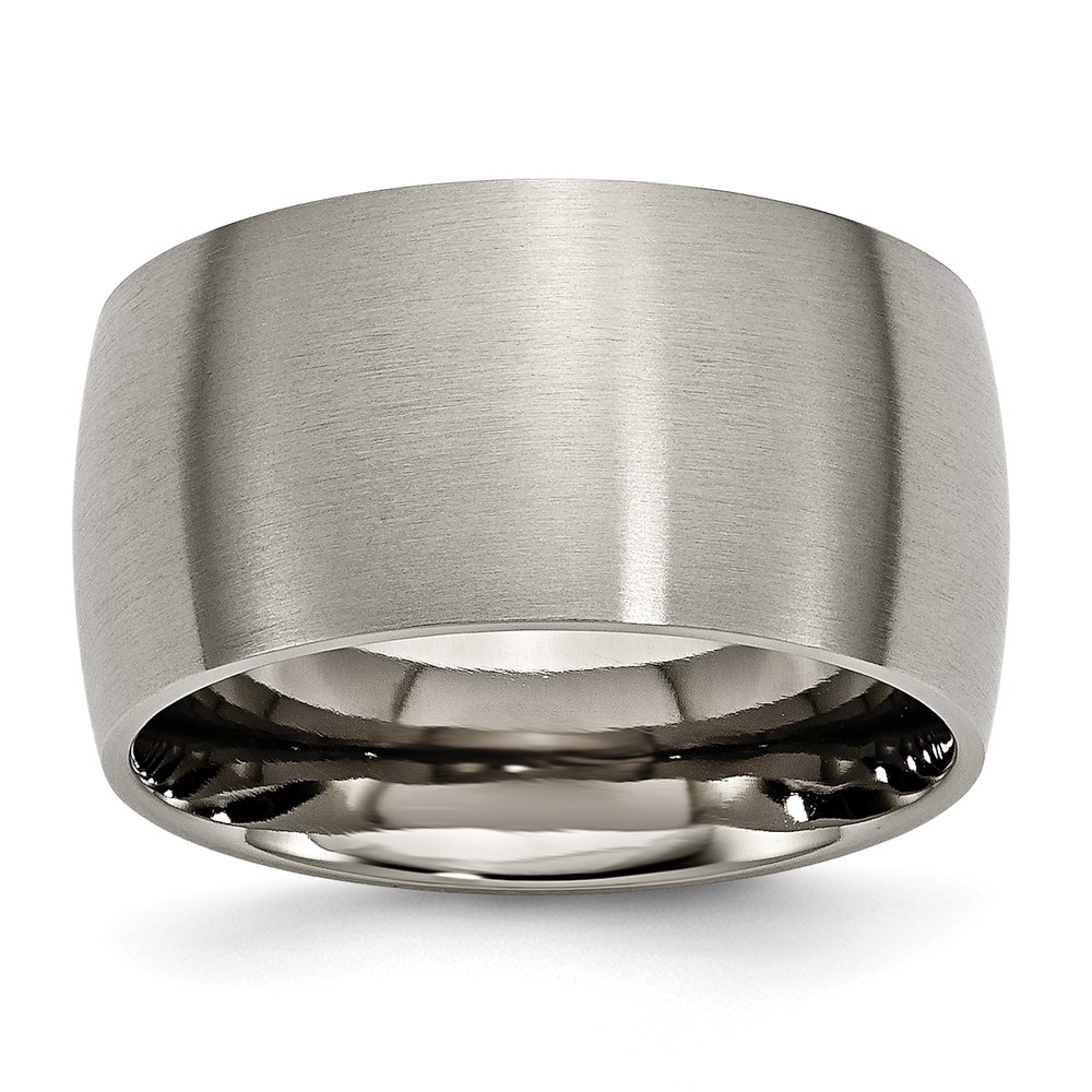 Picture of Bridal TB116-10 Titanium 12 mm Brushed Band - Size 10