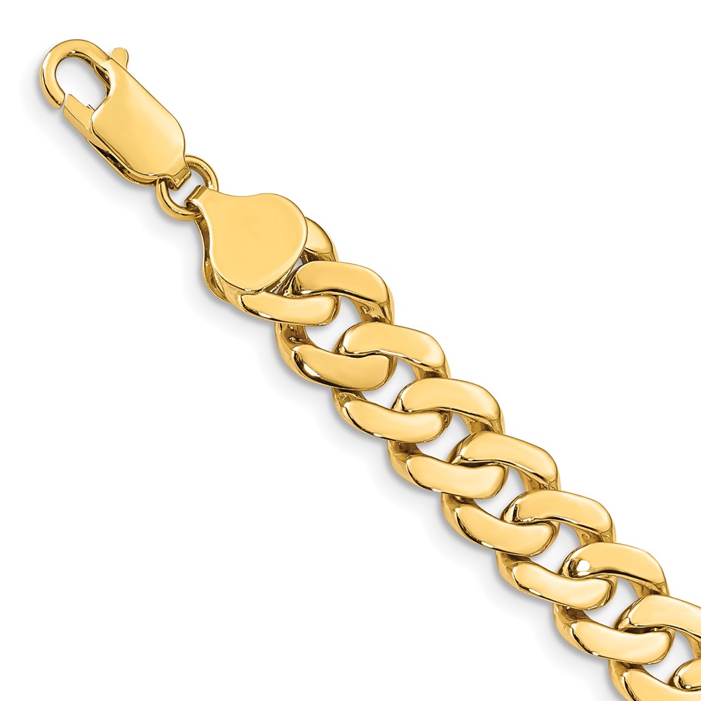 Picture of Finest Gold 14K 8.5 mm Solid Hand-Polished Fancy Link Bracelet
