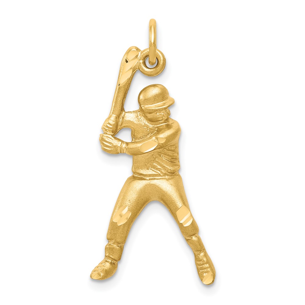 Picture of Finest Gold 10K Baseball Charm&amp;#44; Yellow