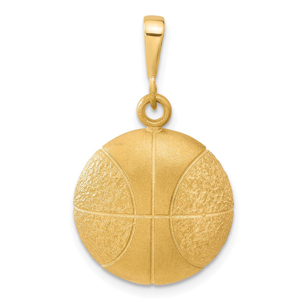 Picture of Finest Gold 10C185 10K Basketball Charm  Yellow