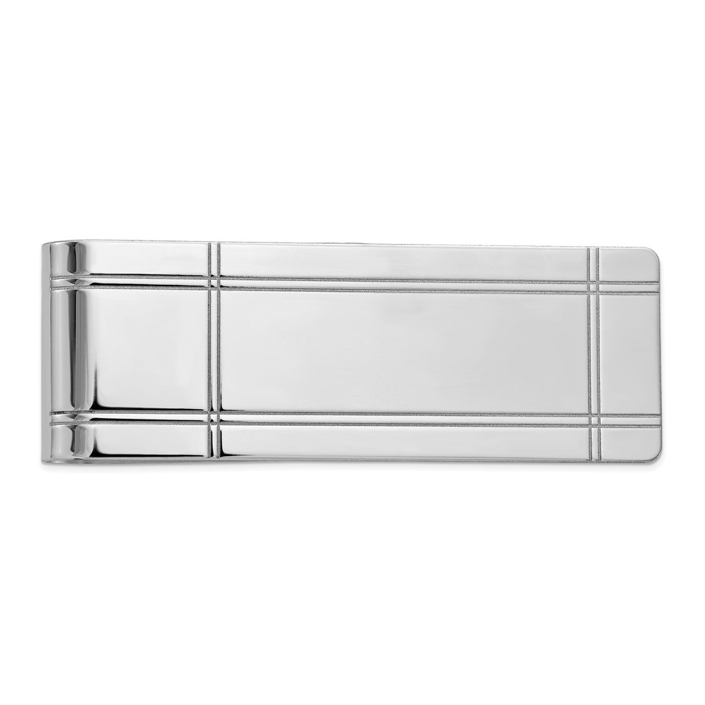 Picture of Finest Gold  14K White Gold Money Clip