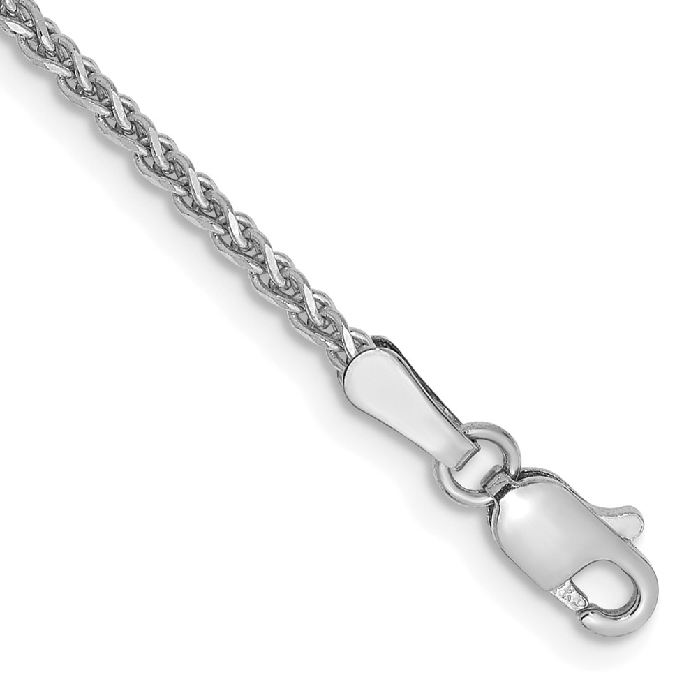 Picture of Finest Gold 1.7 mm 14K WG D-C Spiga Chain&amp;#44; White