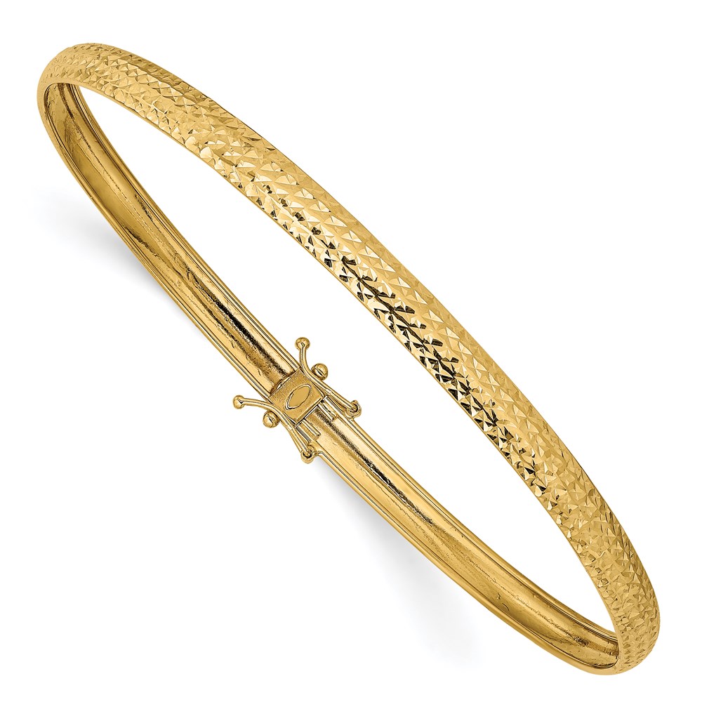 Gold Classics(tm) 14kt. Yellow Gold Polished Flexible Bangle -  Fine Jewelry Collections, DB598