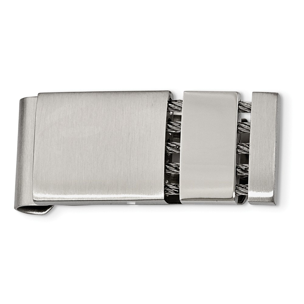 Picture of Chisel SRM105 Stainless Steel Brushed & Polished Money Clip