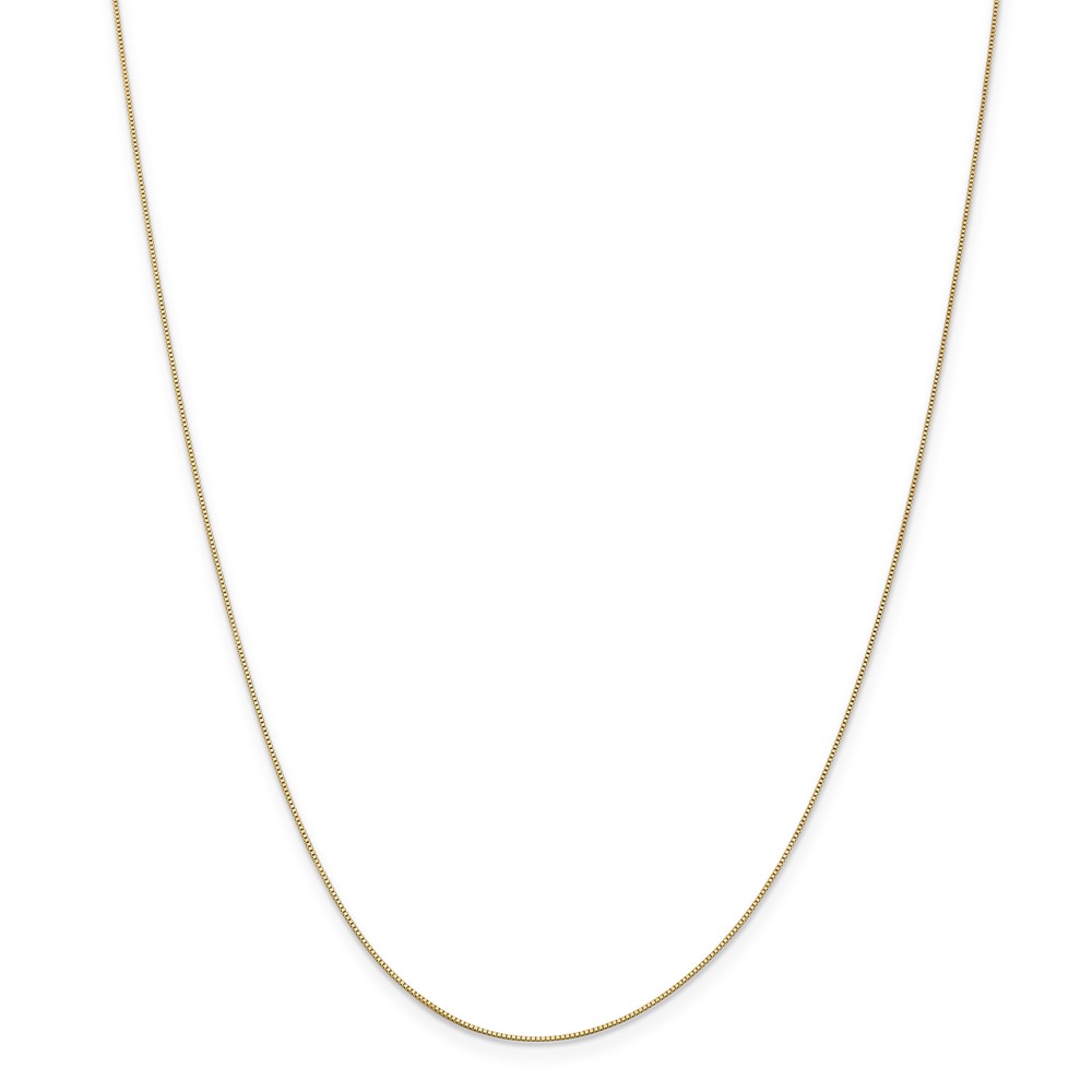 Picture of Finest Gold 0.5 mm x 16 in. 14K Yellow Gold Box Chain