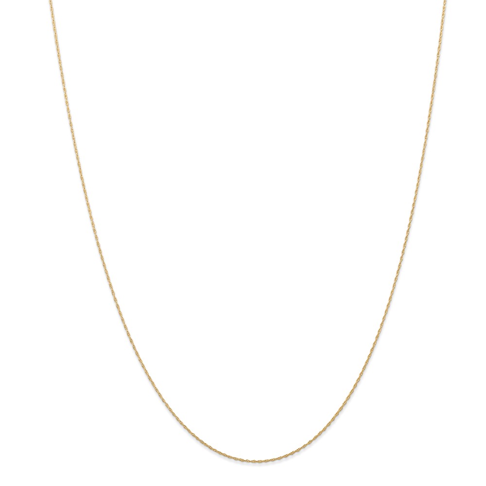 Picture of Finest Gold 0.5 mm x 18 in. 14K Yellow Gold Cable Rope Chain