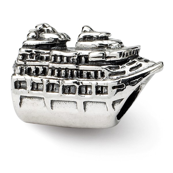 Reflections Sterling Silver Cruise Ship Bead/Charm