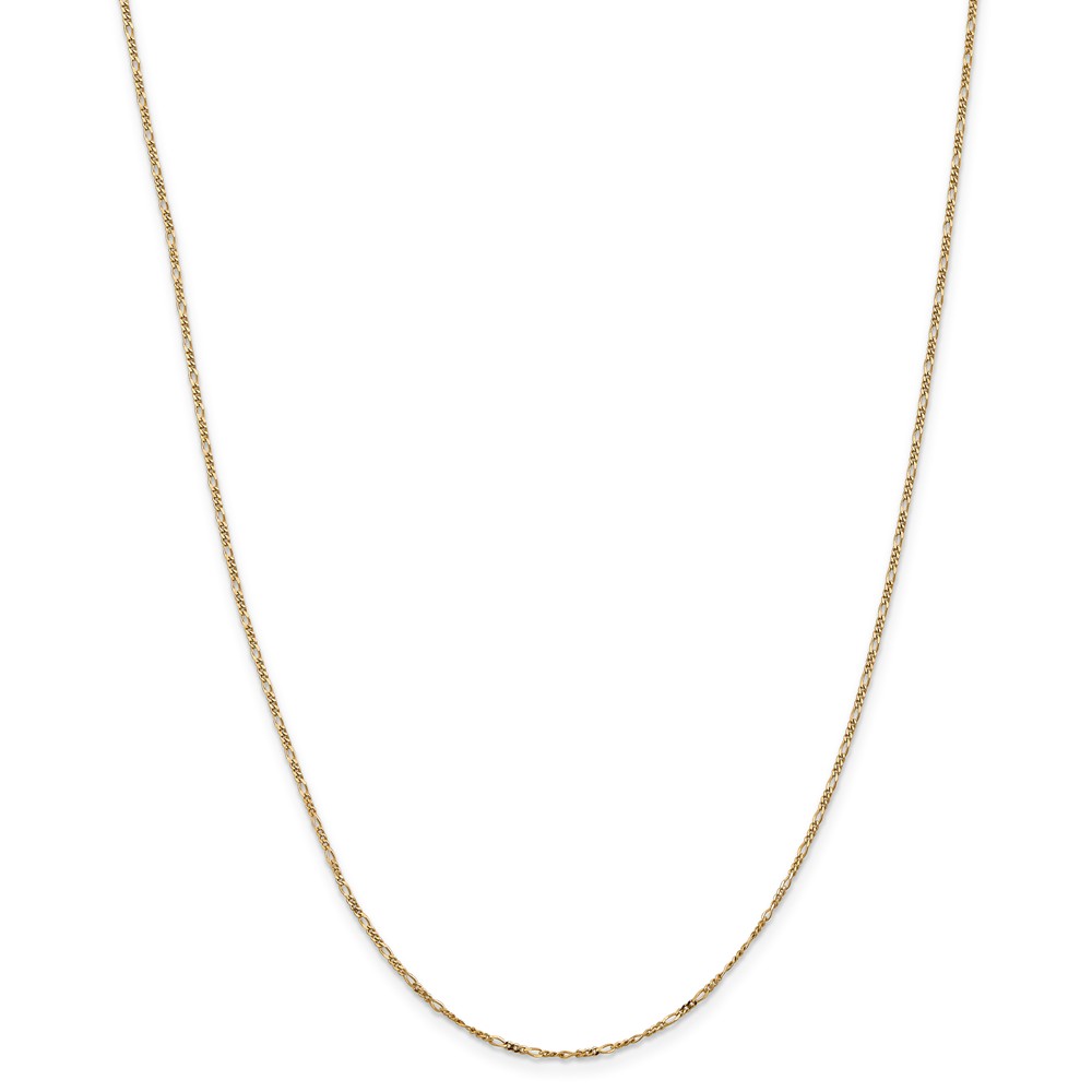 Unisex Gold Classics(tm) 1.25mm. 14k Gold Flat Figaro Chain Necklace -  Fine Jewelry Collections, PEN7-20