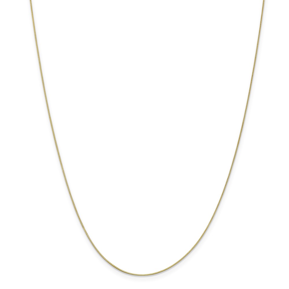 Picture of Finest Gold 0.5 mm x 14 in. 10K Yellow Gold Box Chain