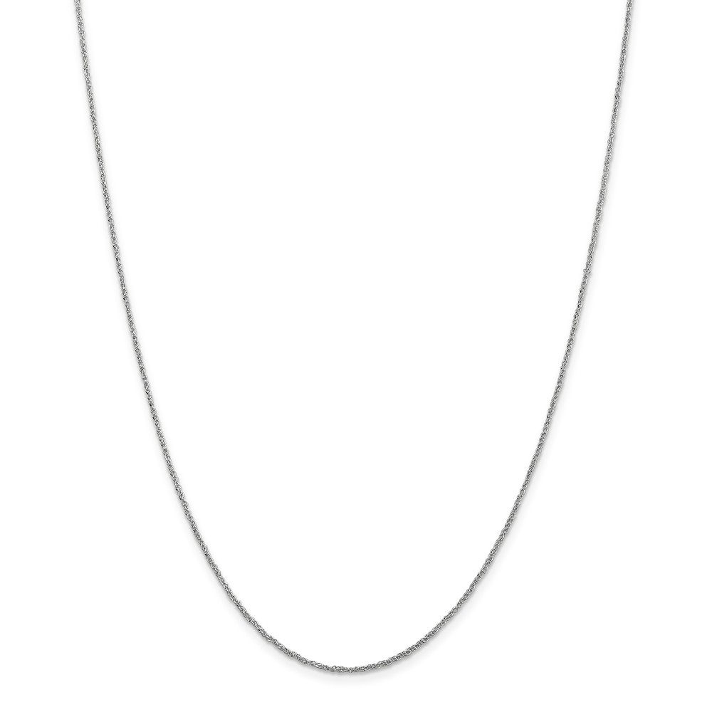 Picture of Finest Gold 1.1 mm x 18 in. 14K White Gold Ropa Chain